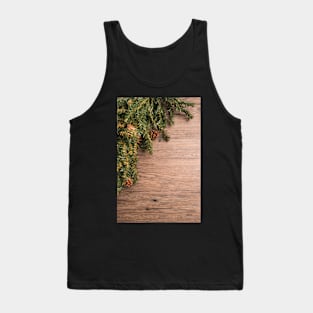 Christmas border design Tank Top